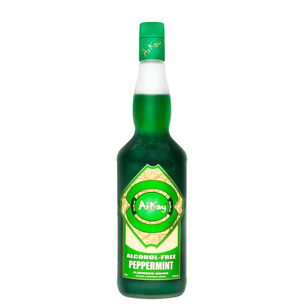 Deal 24 Bottles Arkay Version of Zero Proof Peppermint Flavoured 33.3 FL OZ / 1 Liter