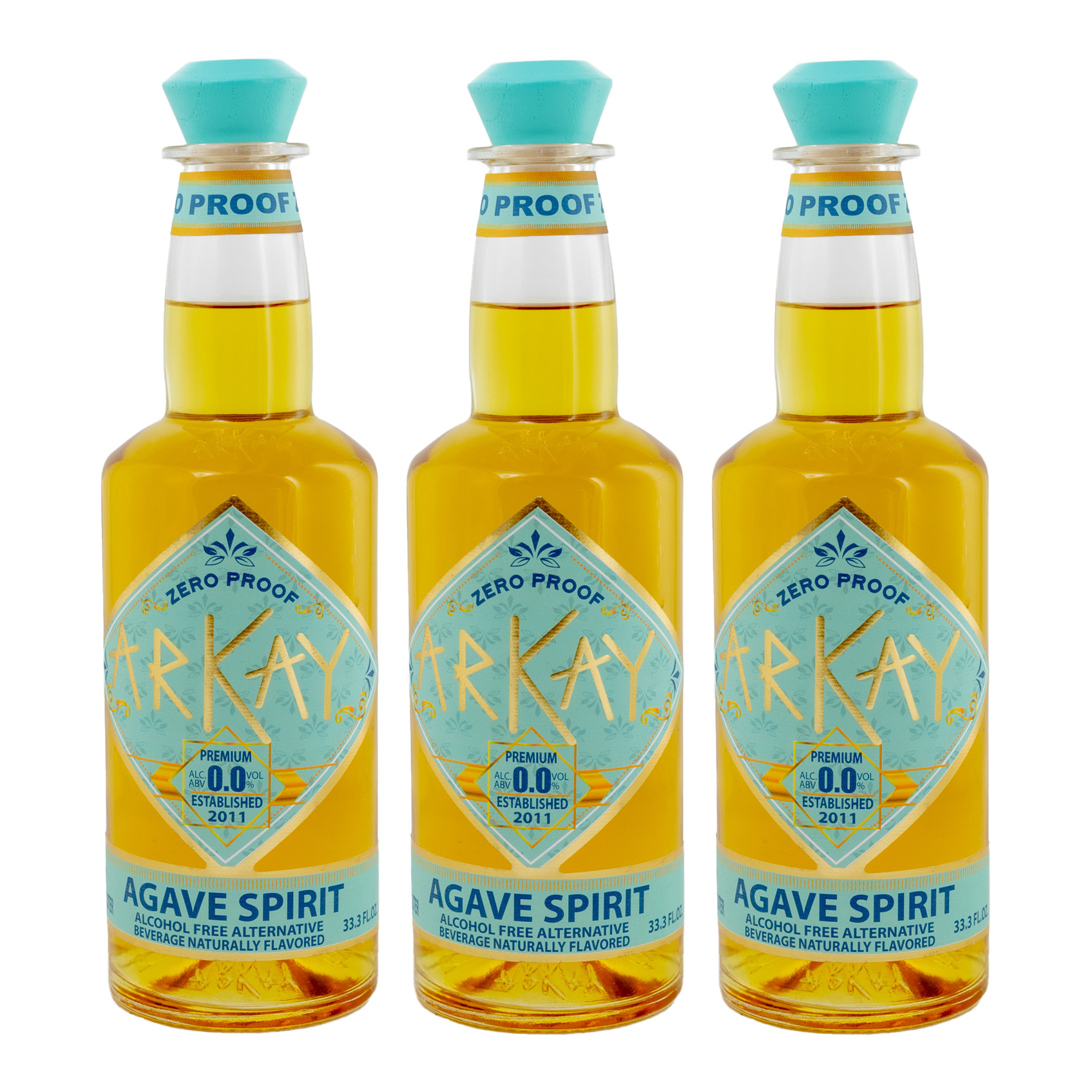 Deal 72 Bottles Arkay Zero Proof Agave Alternative