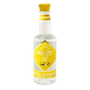 Deal 12 Bottles Arkay Vanilla Vodka Zero Proof Spirits 33.3 FL OZ / 1 Liter